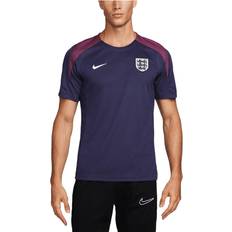 NIKE Maskinstrikket England Dri-FIT-fodboldtrøje med korte ærmer til mænd lilla