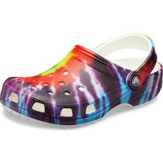 Crocs Classic Tie Dye Graphic Clogs - Multi