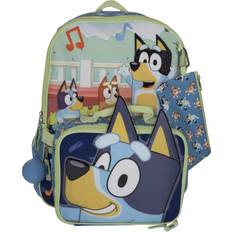 Multicolored School Bags Accessory Innovations Bluey Backpack Set - Multicolour