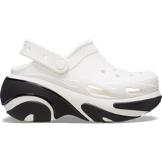 Beige - Dam Träskor Crocs Bubble Crush - Vit