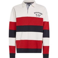 Fleece - Herren Poloshirts Tommy Hilfiger Global Stripe Archive Fit Rugby Shirt - Multicolour