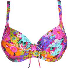 Polyester Bikinioverdeler PrimaDonna Najac Full Cup Bikini Top - Floral Explosion