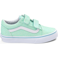 Vans old skool blue Vans Kid's Old Skool V - Glitter Pastel Blue