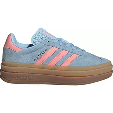 Children's Shoes adidas Junior Gazelle Bold - Clear Sky/Semi Pink/Silver