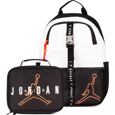 School Bags NIKE Jordan Air Lunch Backpack - White/Black