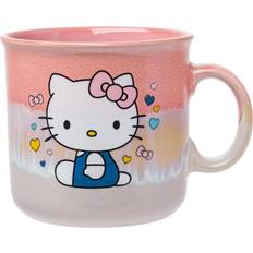 Silver Buffalo Sanrio Hello Kitty Sitting Hearts Mug 59.1cl
