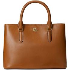 Lauren Ralph Lauren Small Marcy Satchel - Tan