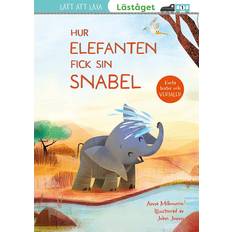 Böcker Hur elefanten fick sin snabel Anna Milbourne Upplaga 1 (Inbunden)