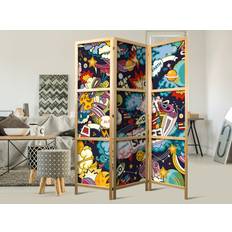 East Urban Home 135cm W 1710cm H 3 Room Divider