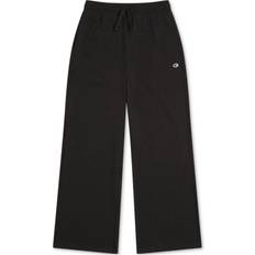 Champion Children's Clothing Champion Big Girls Wide-Leg Drawstring Pants Black