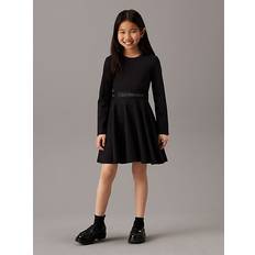 Calvin Klein Dresses Calvin Klein Kids Logo Tape Dress - Black