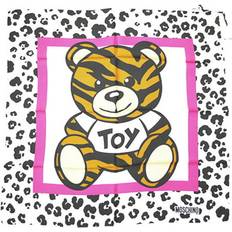 White Scarfs Moschino Toy Bear Scarf Multi