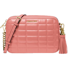 Michael Kors Jet Set Medium Quilted Leather Crossbody Bag - Sunset Rose