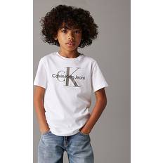 Calvin Klein Boys Cotton T-Shirt - White