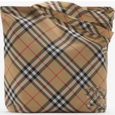 Burberry Check Tote Sand