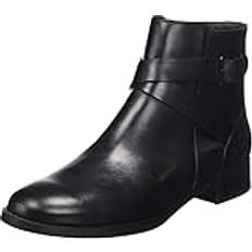 Clarks Hamble Buckle Fashion Boot - Svart Läder