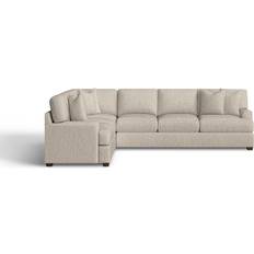 Wayfair Custom Upholstery Emilio Pearl Sofa 125" 2pcs 5 Seater