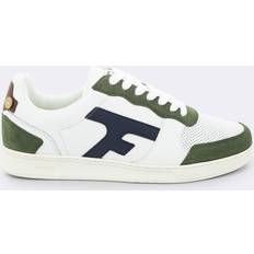 Faguo Sneaker hazel leather suede Blanc