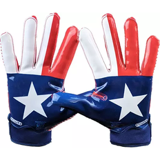 Battle Sports Texas Flag Adult Football Receiver Gloves