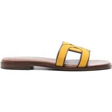 Tod's Women Slippers & Sandals Tod's Chain-motif Leather Slides