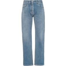 Prada Women Jeans Prada low-rise organic-denim jeans women Cotton Blue