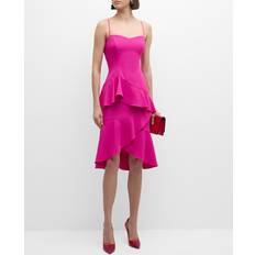 Black Halo Barbados Tiered Ruffle Dress -