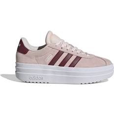 Pink Sport Shoes Children's Shoes Adidas Junior VL Court Bold - Wonder Quartz/ Shadow Red/Cloud White