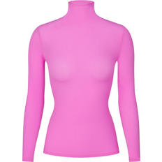 SKIMS Fits Everybody Turtleneck Top - Neon Orchid