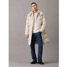 Men - Nylon Coats Calvin Klein Nylon Hooded Puffer Coat