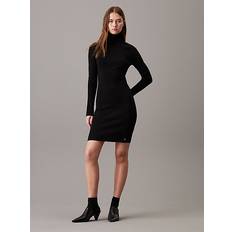 Calvin Klein Black Dresses Calvin Klein Cotton Dress - Black