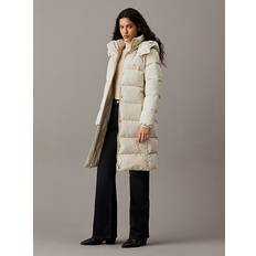 Calvin Klein Women Coats Calvin Klein Polyester Jackets & Women's Coat - Beige