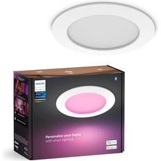 E Deckenfluter Philips Hue Smart Slim Recessed White Deckenfluter 14cm