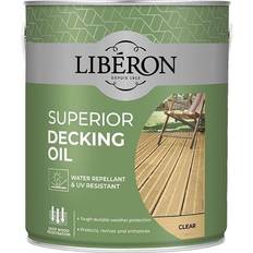 Transparent Paint Liberon Superior Decking Oil Clear 5L