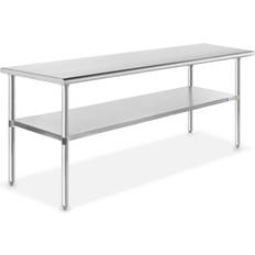 Furniture GRIDMANN Stainless Steel Work Inches, NSF Commercial Kitchen Bar Table