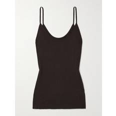 Bruna Linnen Khaite Black 'The Selee' Camisole BLACK