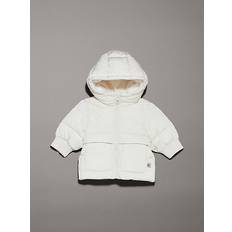 3-6M Jackets Children's Clothing Calvin Klein Newborn Hooded Puffer Jacket