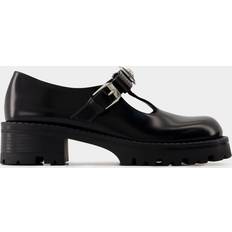 Versace Loafers Versace Loafer Derbies Leather - Black