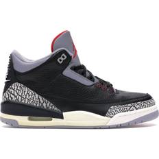 Basketball Shoes Jordan Retro Black Cement 2001 Black/Cement Grey-White-Varsity Red