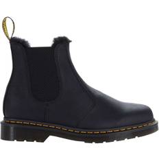 Winter Lined Chelsea Boots Dr. Martens 2976 Faux Fur Lined Chelsea Boot - Black Ambassador