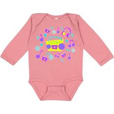 Bodysuits Inktastic Sold by: 80s Boom Box music Boys or Girls Long Sleeve Baby Bodysuit