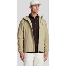 Lyle & Scott Jackets Lyle & Scott Lyle And Scott Men's Zip Through Hooded Jacket Tan 44/Regular