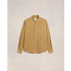 Corduroy - Unisex Tops Ami Paris Corduroy Classic Fit Shirt - Beige