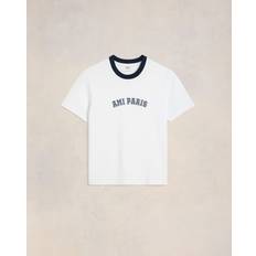 Ami Paris Logo T-Shirt - White