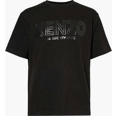 Kenzo Men T-shirts Kenzo Black Paris Archive 1970 Oversized T-Shirt BLACK