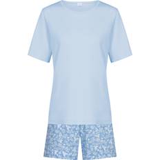 Mey Pakken Mey Damen Schlafanzug Flower Meadow blue