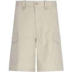 Closed Cargo Bermuda Shorts Med Knappdetaljer - Beige