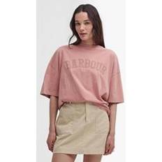 Clothing Barbour Elisha Logo T-Shirt Pink