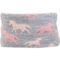 Pannanauhat Hy Equestrian Childrens Kids Flaine Headband - Grey/Pink