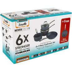Scoville expert neverstick Cookware Set with lid