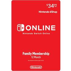 Nintendo Switch Online 12 Month Family Membership